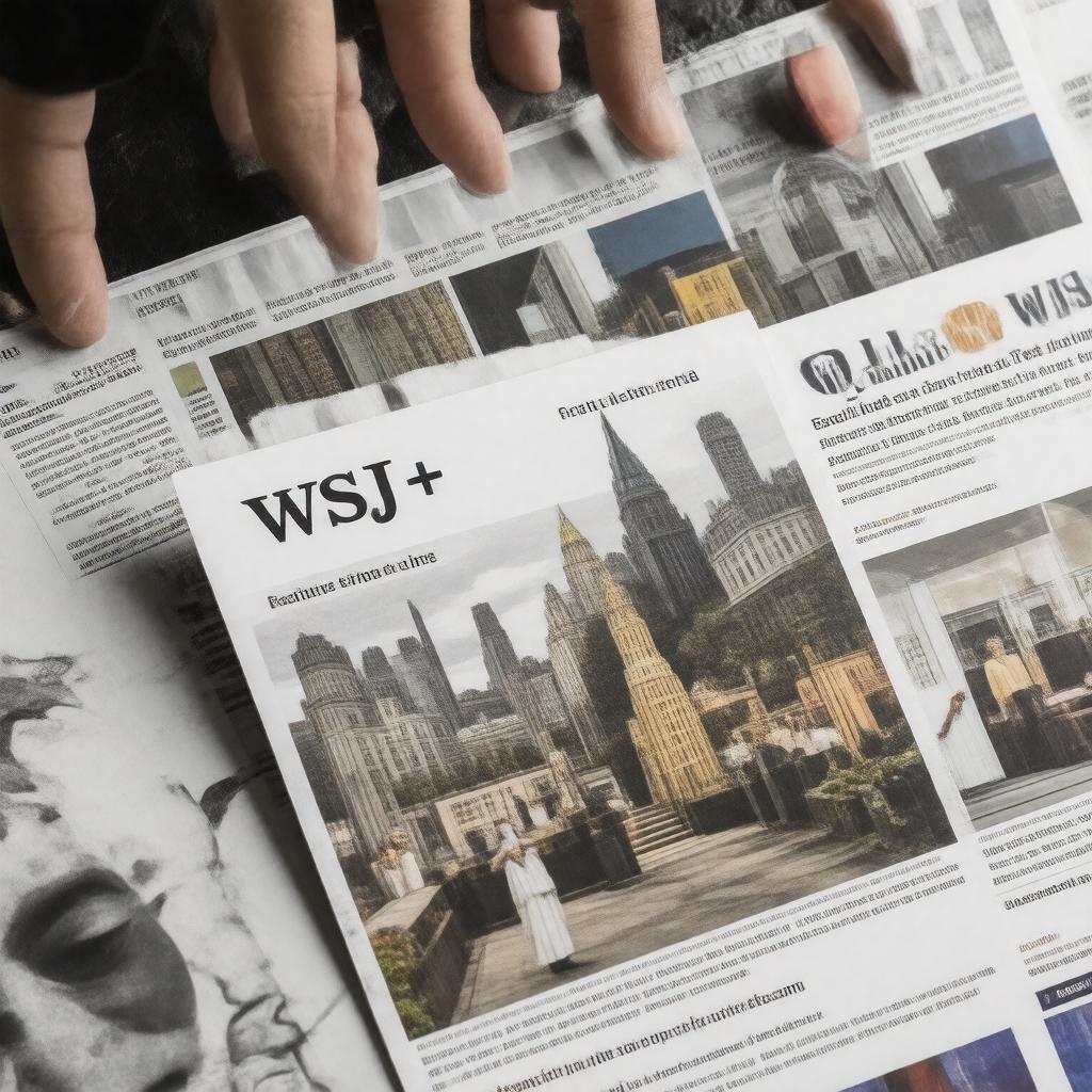 AI-created image of WSJ+ (membership program)