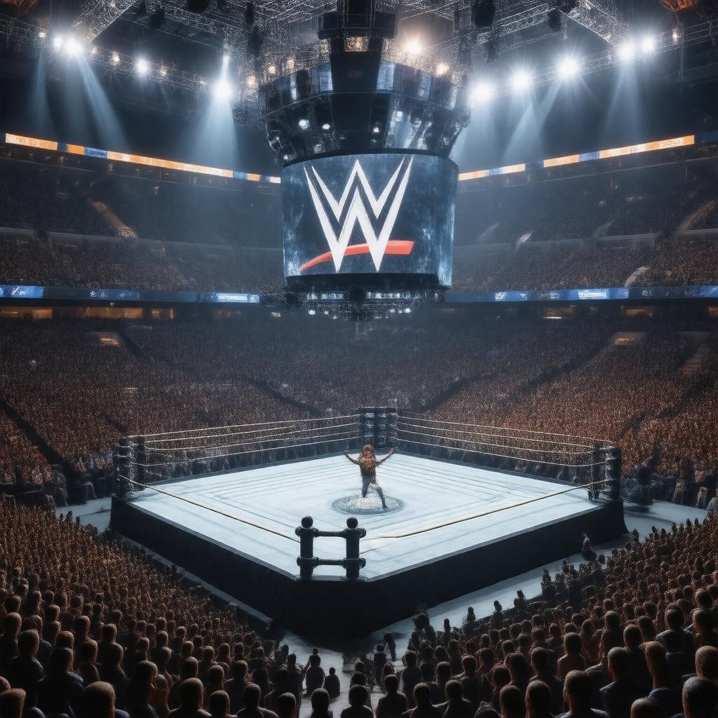 AI-created image of WWE
