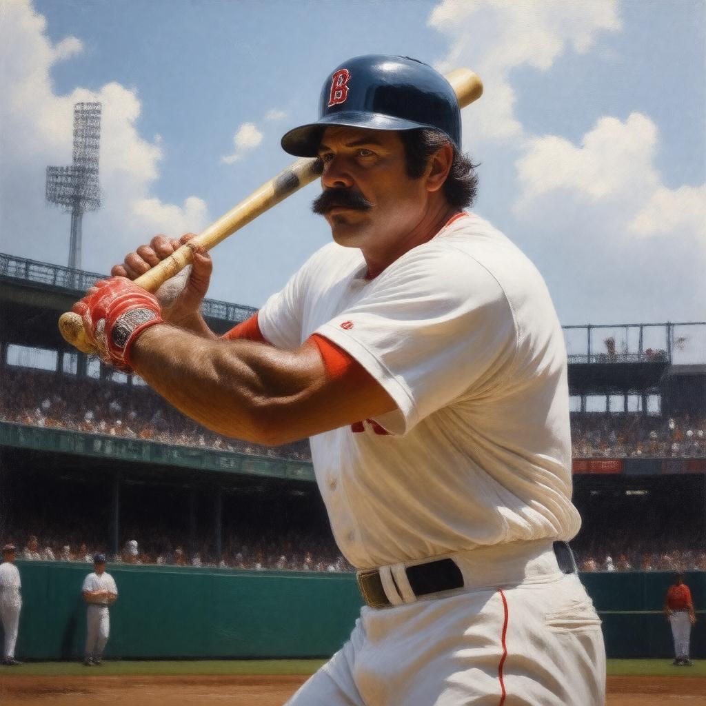 AI-created image of Wade Boggs