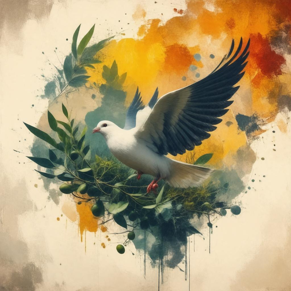 Click to view larger image AI-created image of Waging Peace