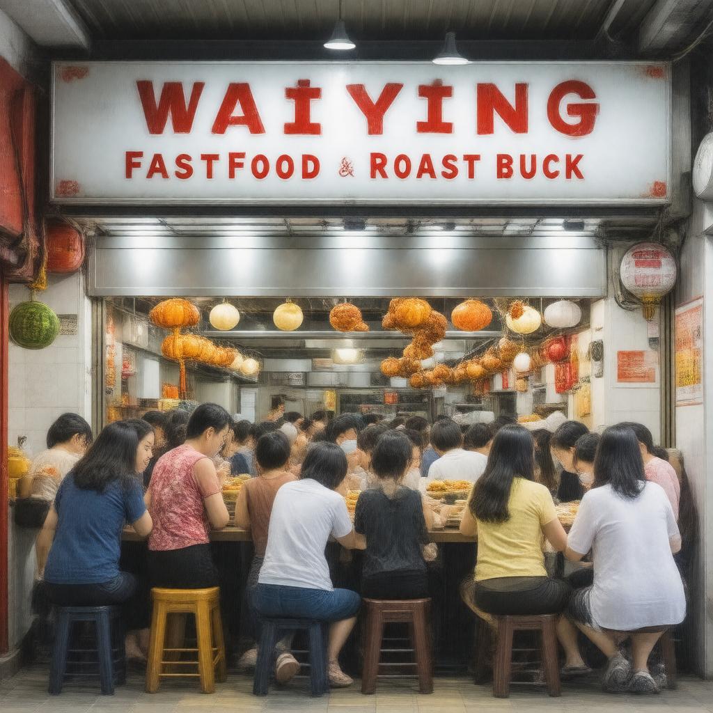 Click to view larger image AI-created image of Wai Ying Fastfood