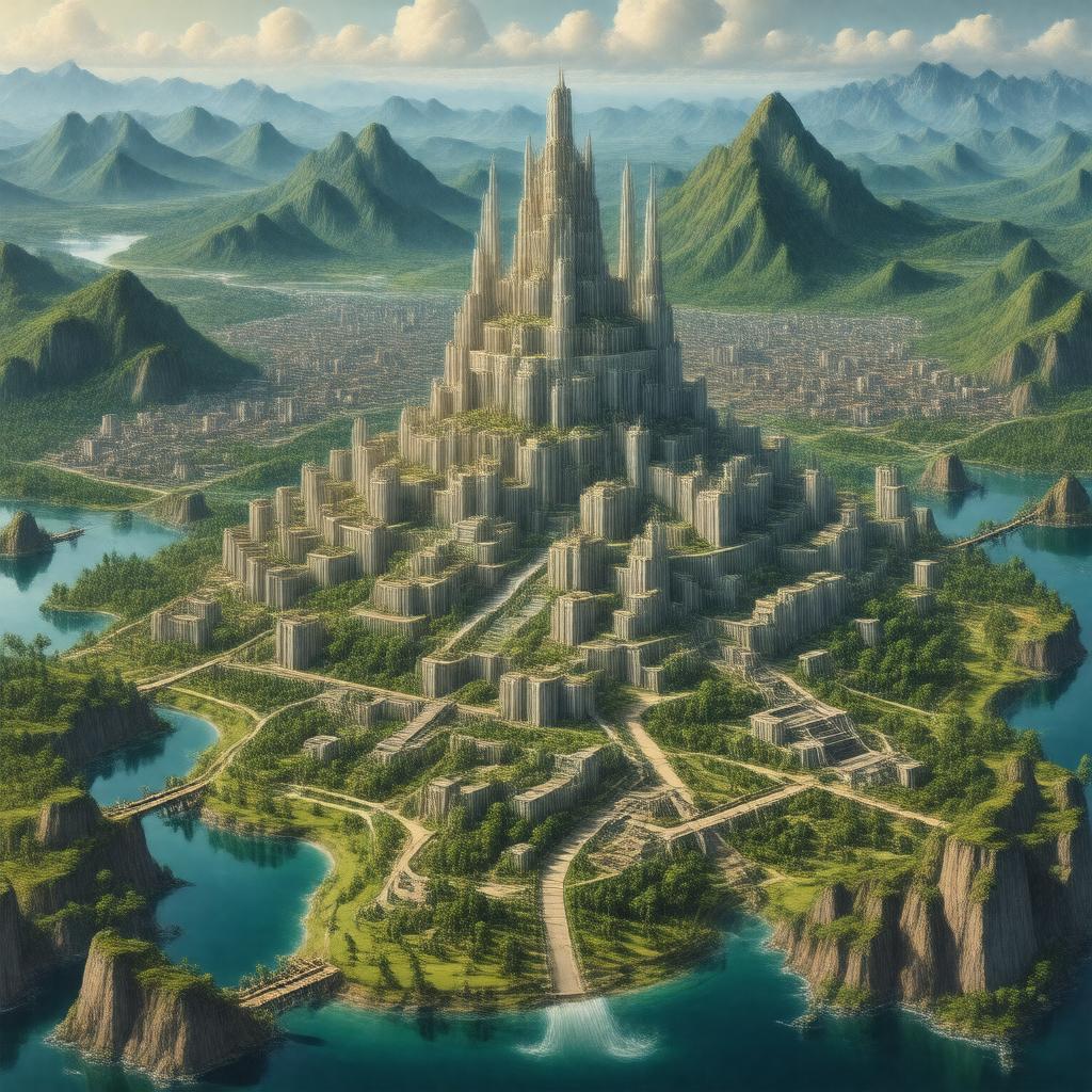 AI-created image of Wakanda