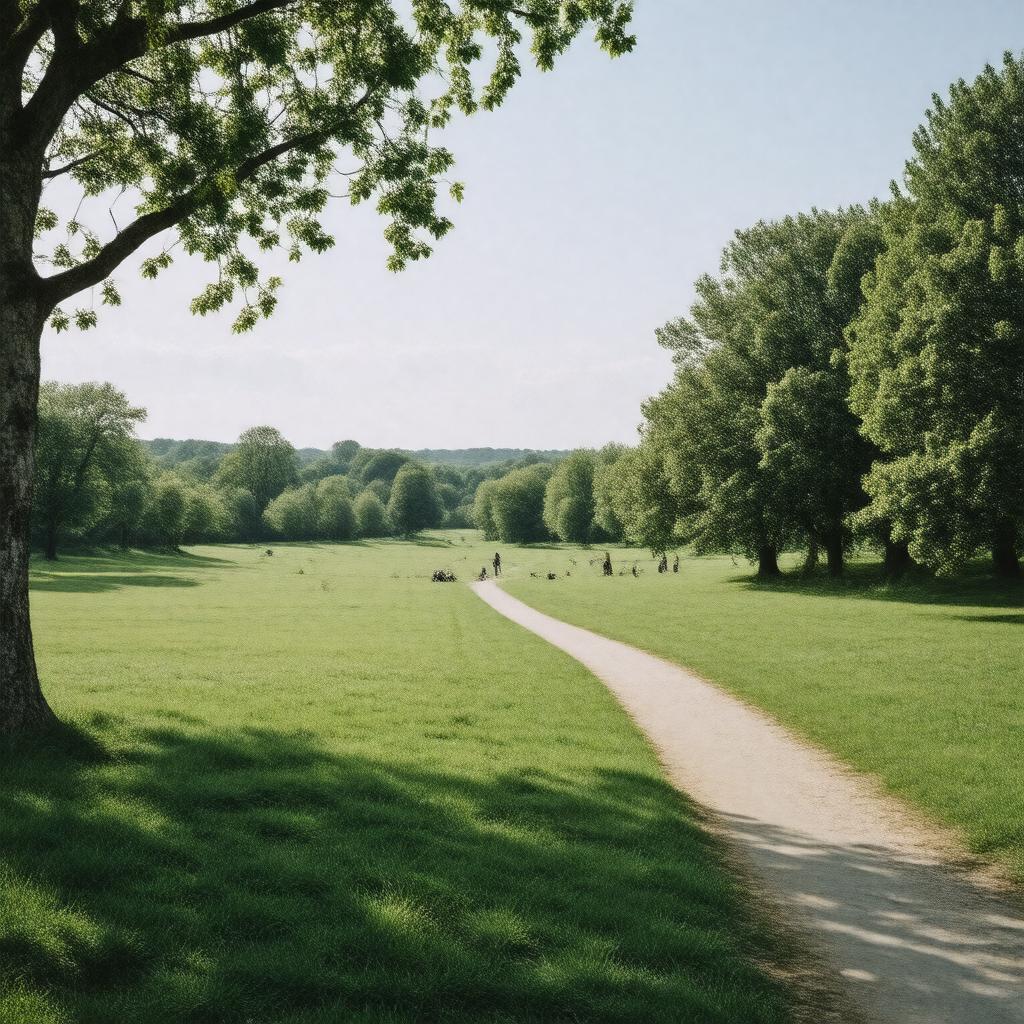 AI-created image of Wakefield Common