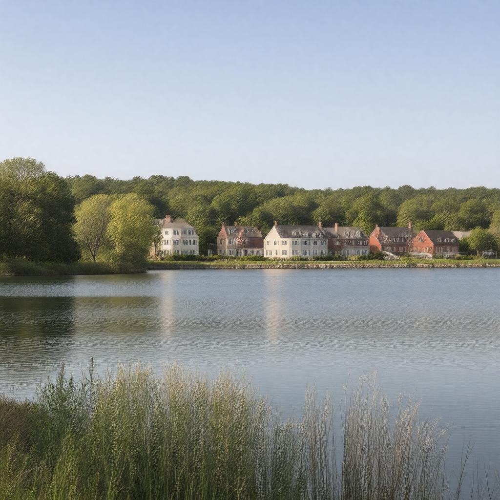 AI-created image of Wakefield, Massachusetts, United States