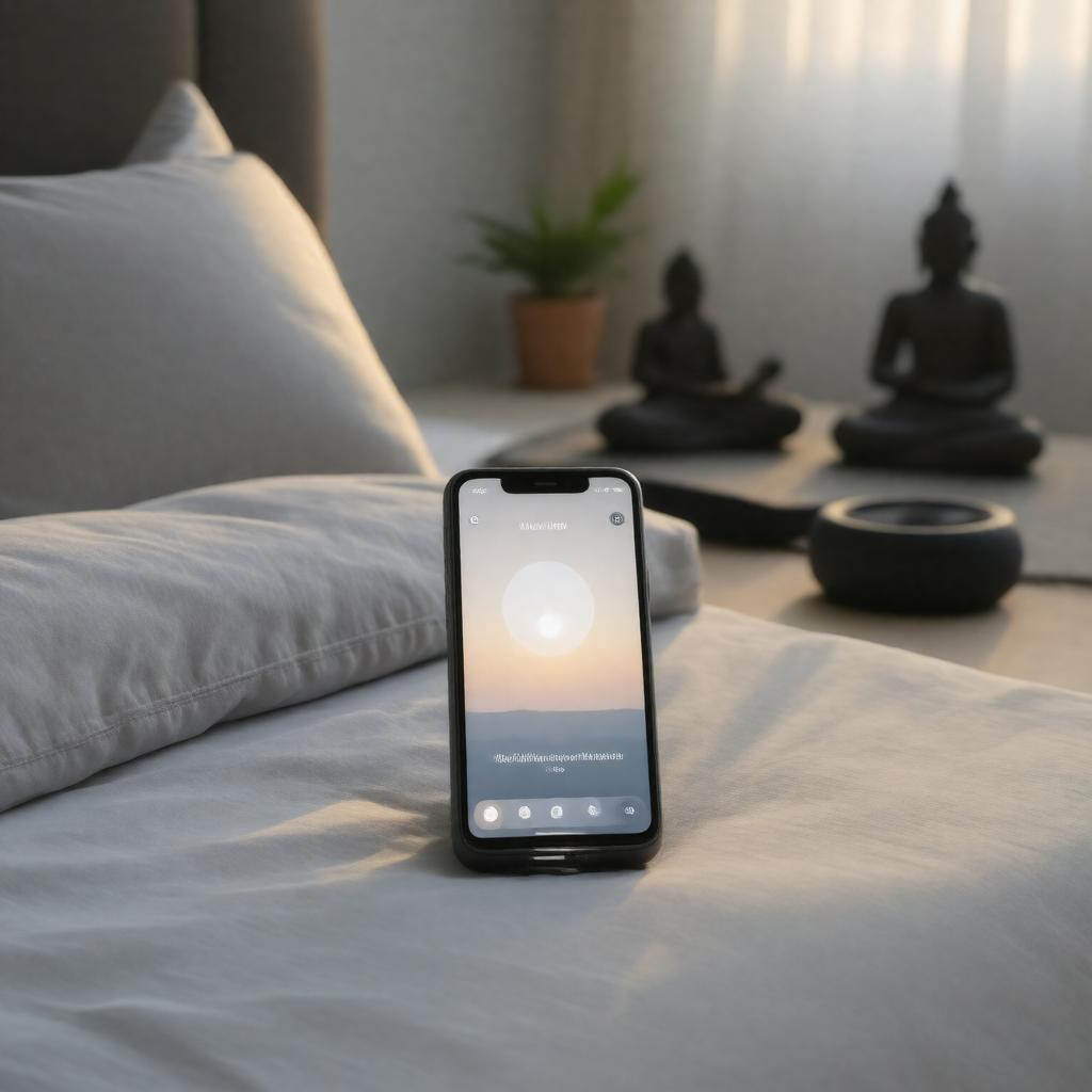 Click to view larger image AI-created image of Waking Up (meditation app)