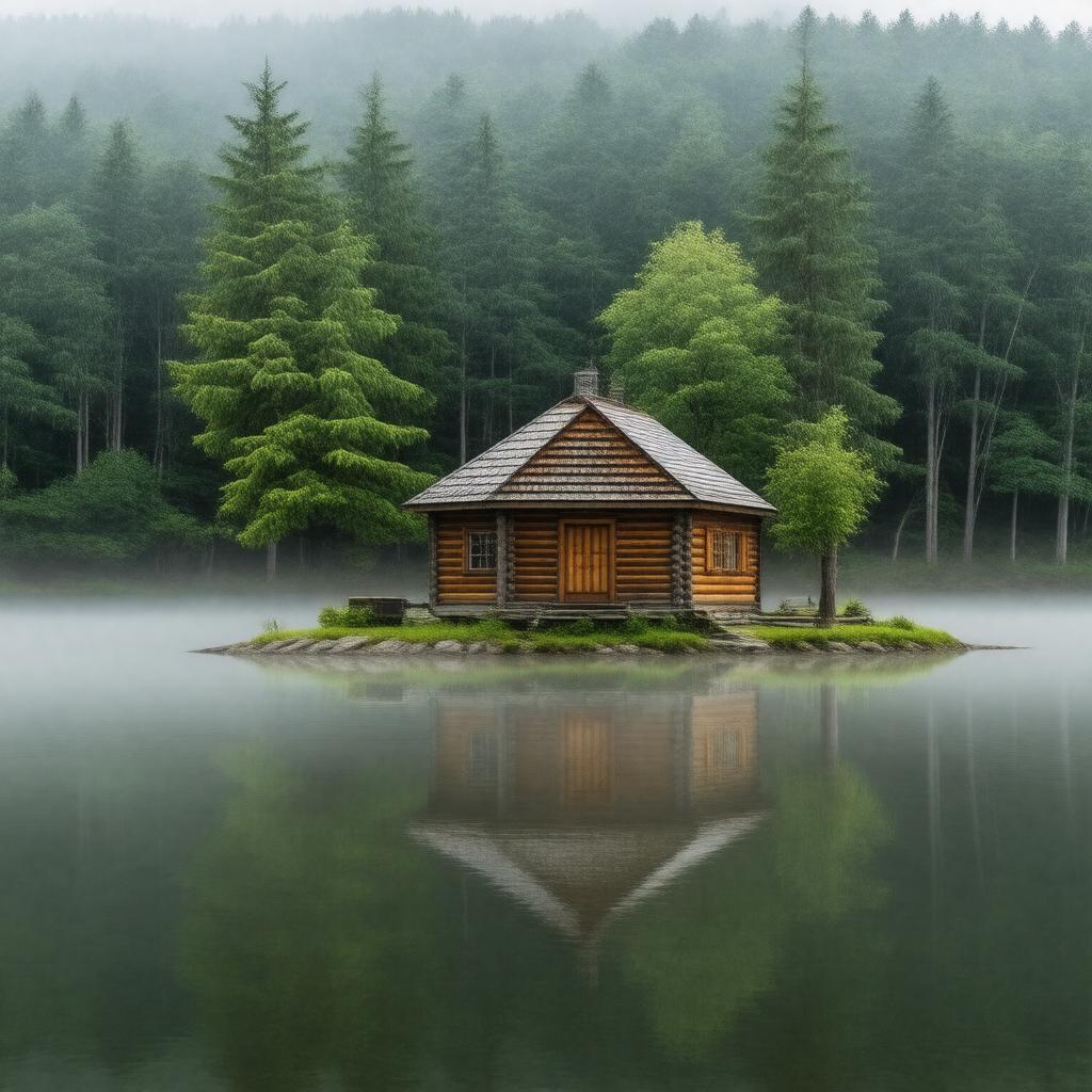 AI-created image of Walden (Thoreau)