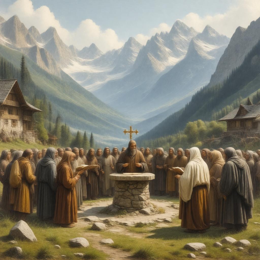 AI-created image of Waldensians