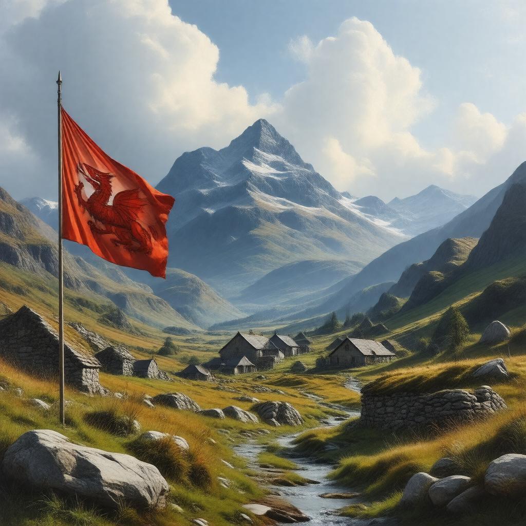 AI-created image of Wales