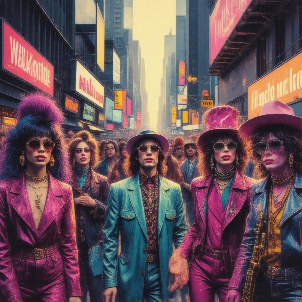 AI-created image of Walk on the Wild Side