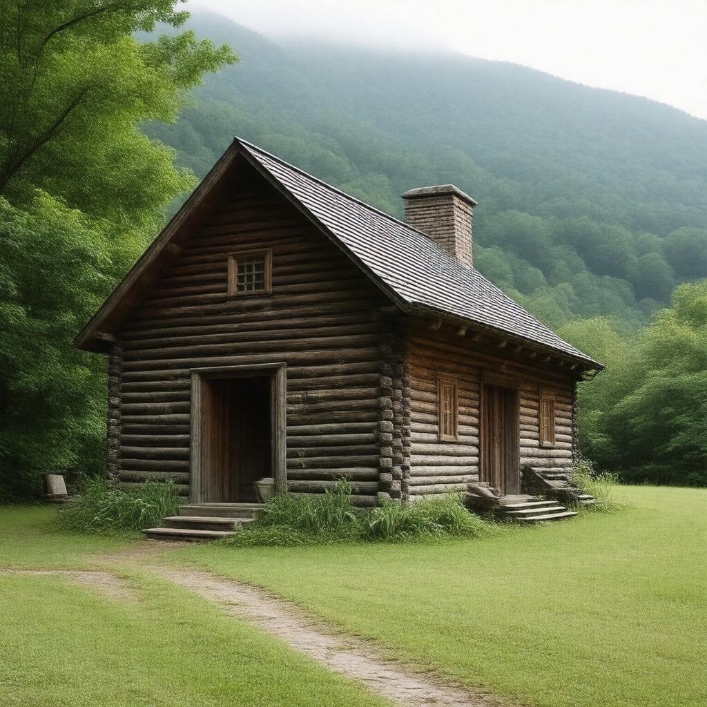 Click to view larger image AI-created image of Walker Sisters Place