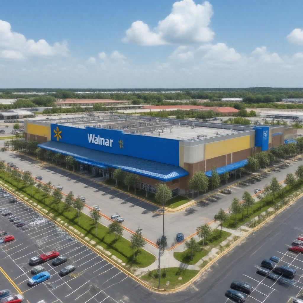 AI-created image of Walmart