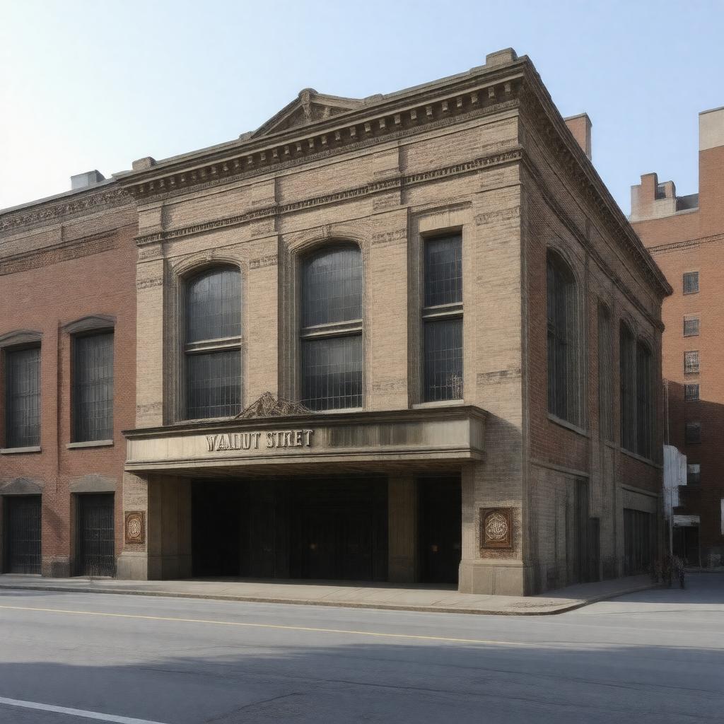 AI-created image of Walnut Street Theatre
