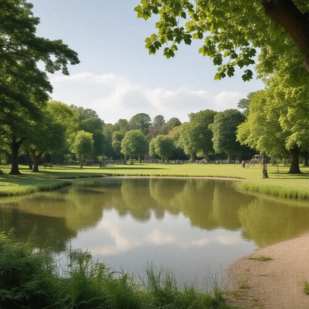 Click to view larger image AI-created image of Walpole Park