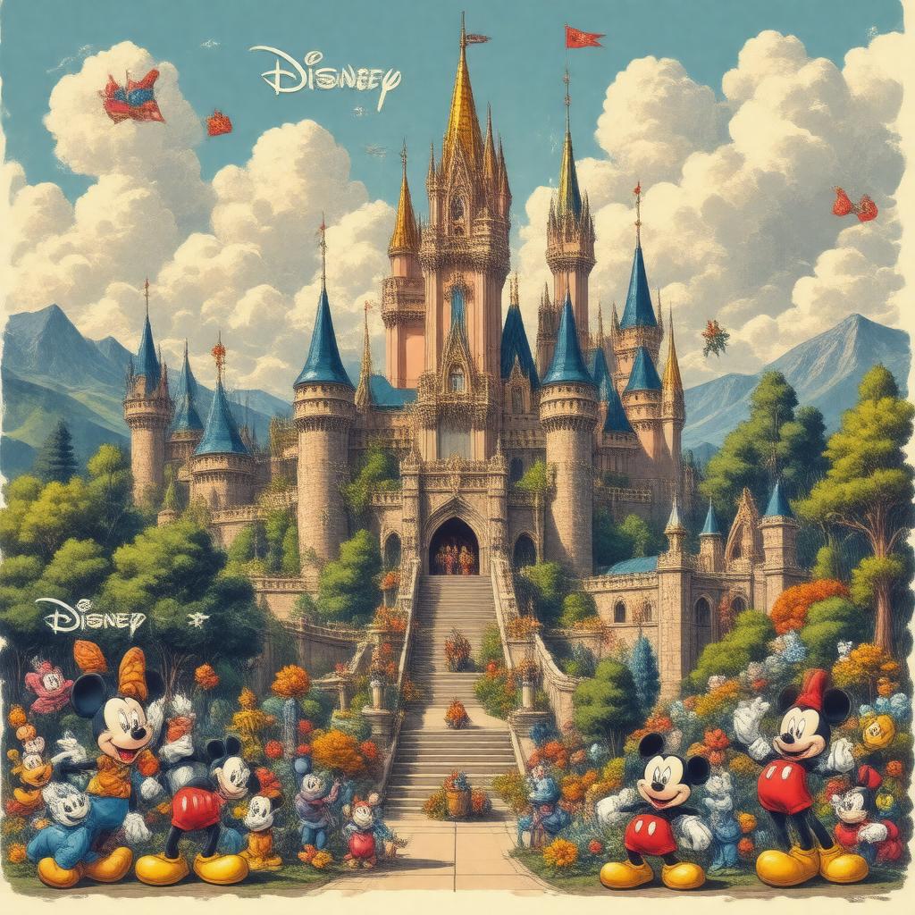 AI-created image of Walt Disney Company