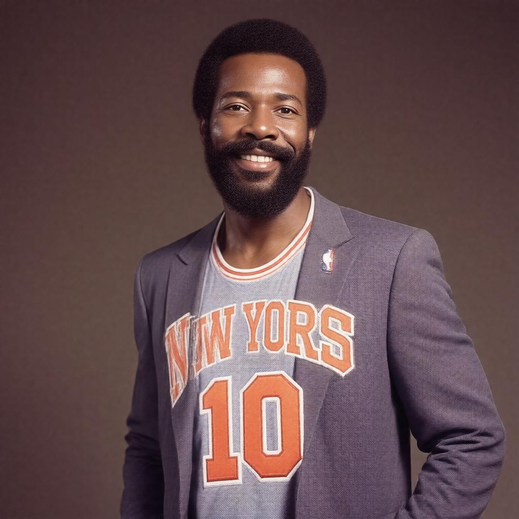 AI-created image of Walt Frazier