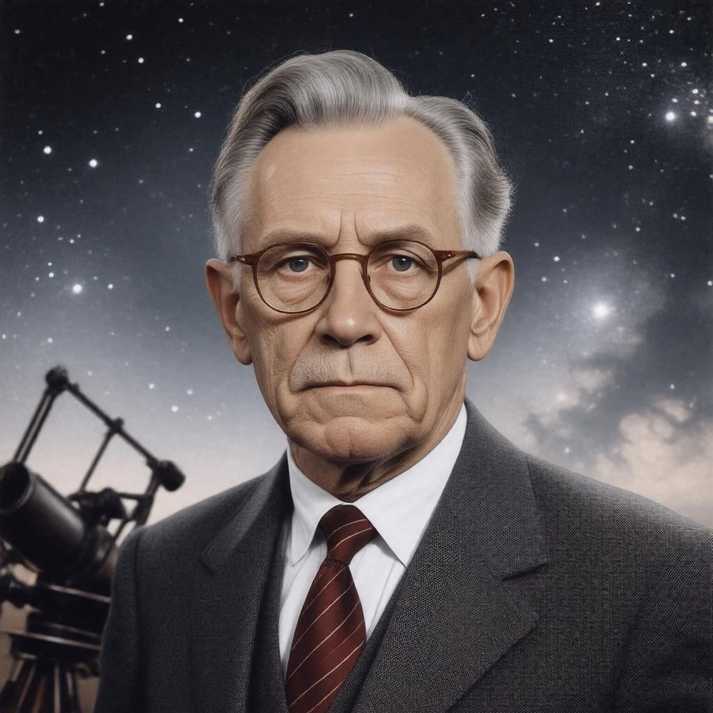 AI-created image of Walter Baade
