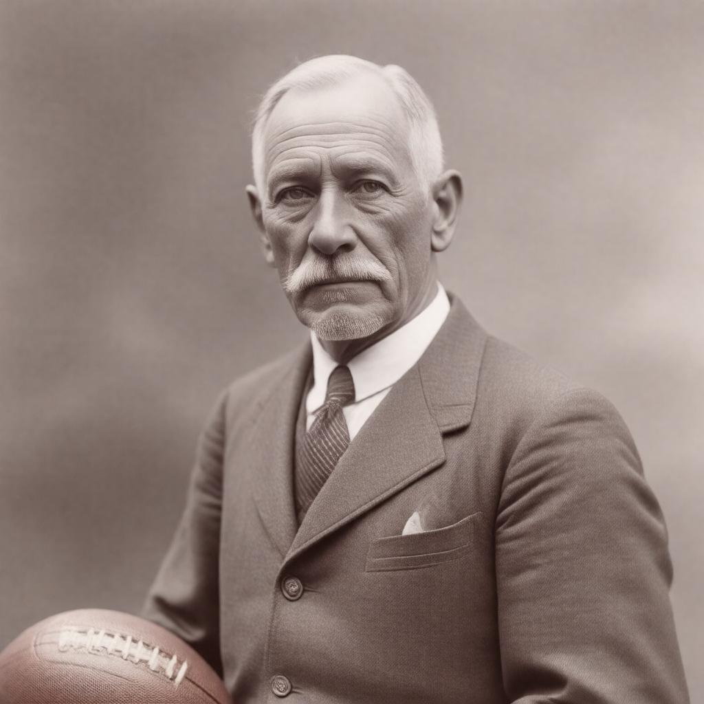AI-created image of Walter Camp