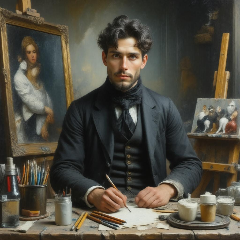 AI-created image of Walter Deverell