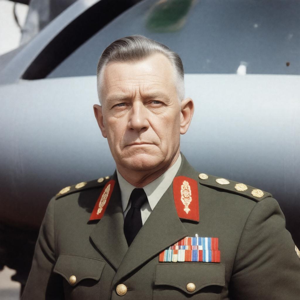 AI-created image of Walter Dornberger