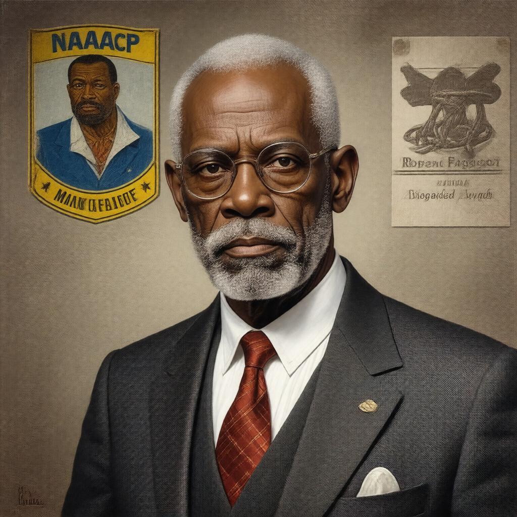 AI-created image of Walter Francis White