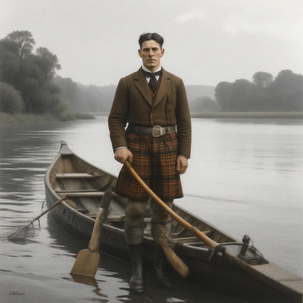 AI-created image of Walter Grindlay Simpson