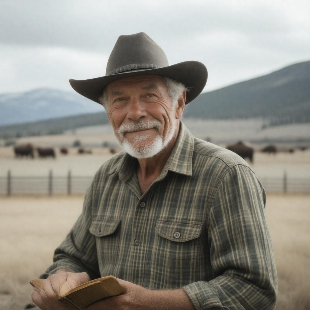 AI-created image of Walter Kirn