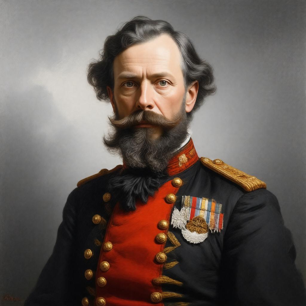 AI-created image of Walter Landor Dickens