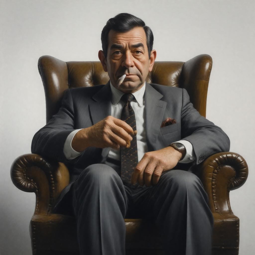 AI-created image of Walter Matthau