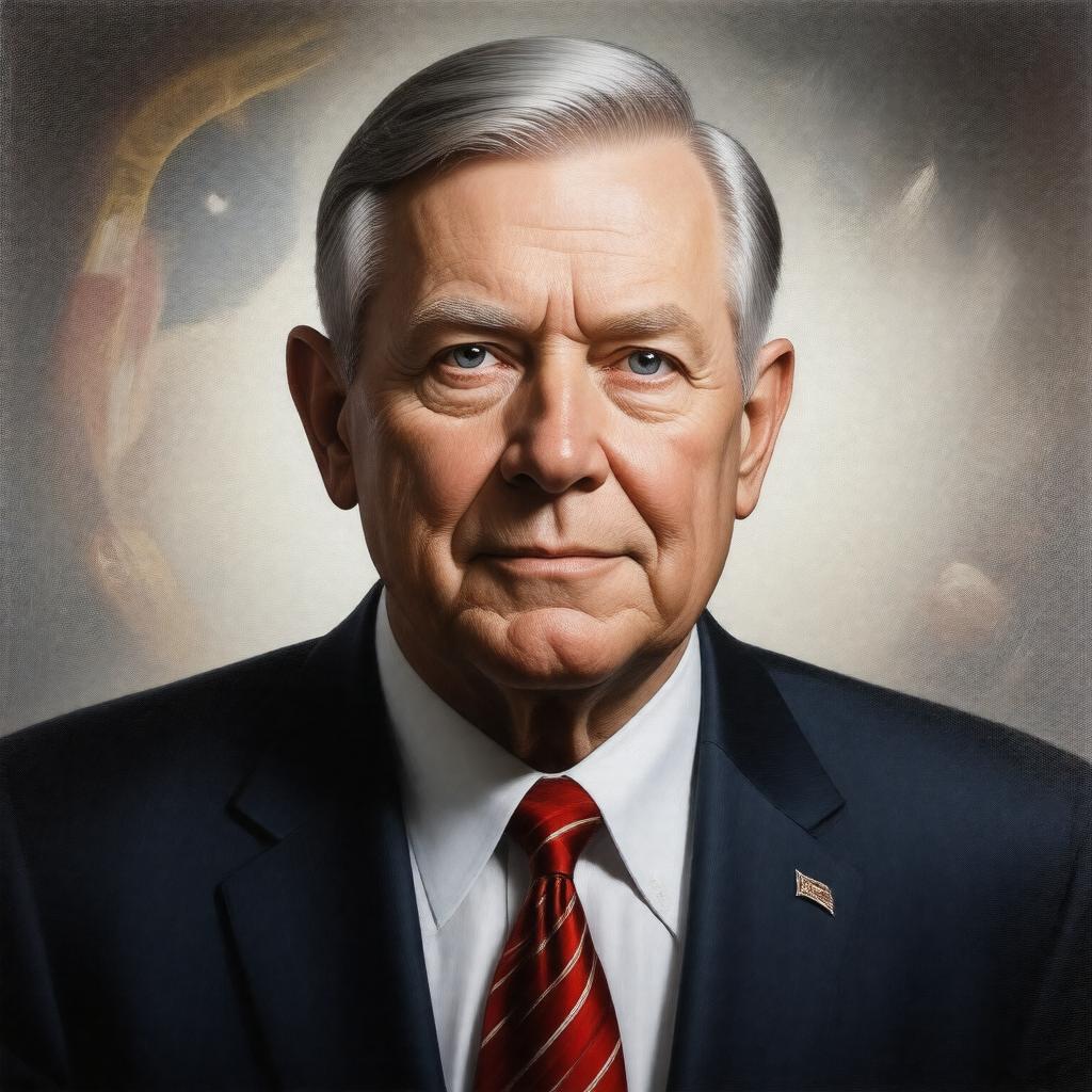 AI-created image of Walter Mondale