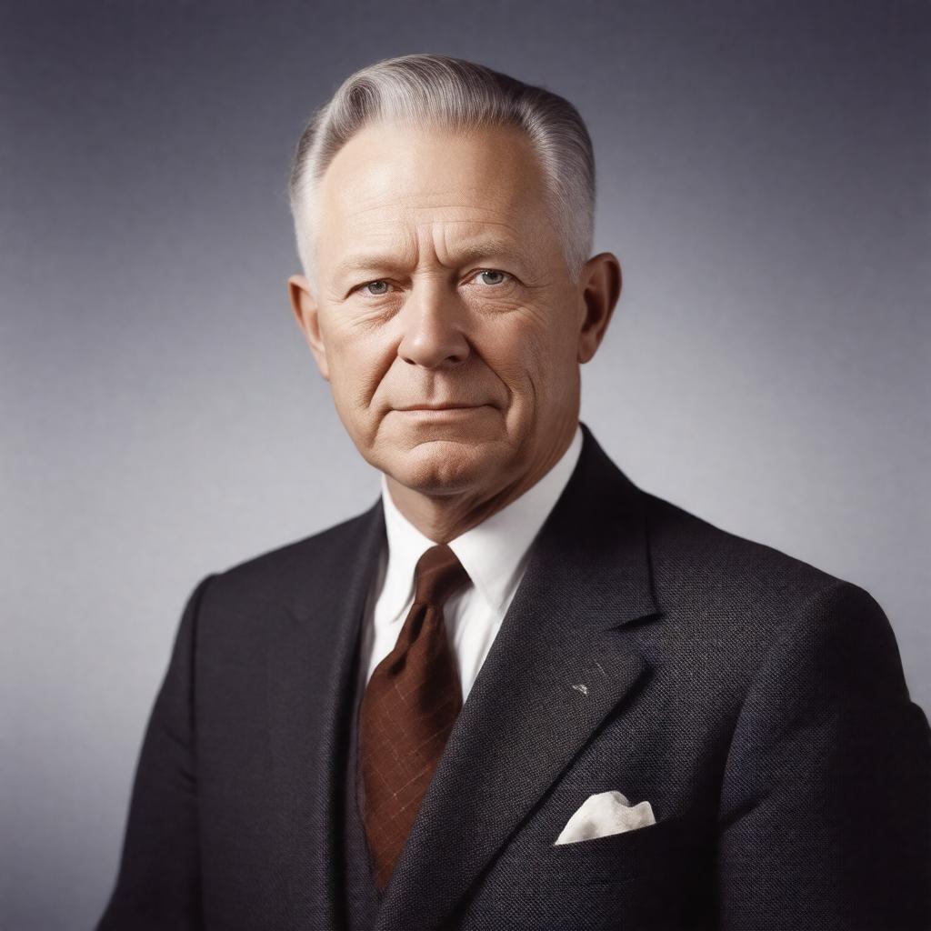 AI-created image of Walter Newton