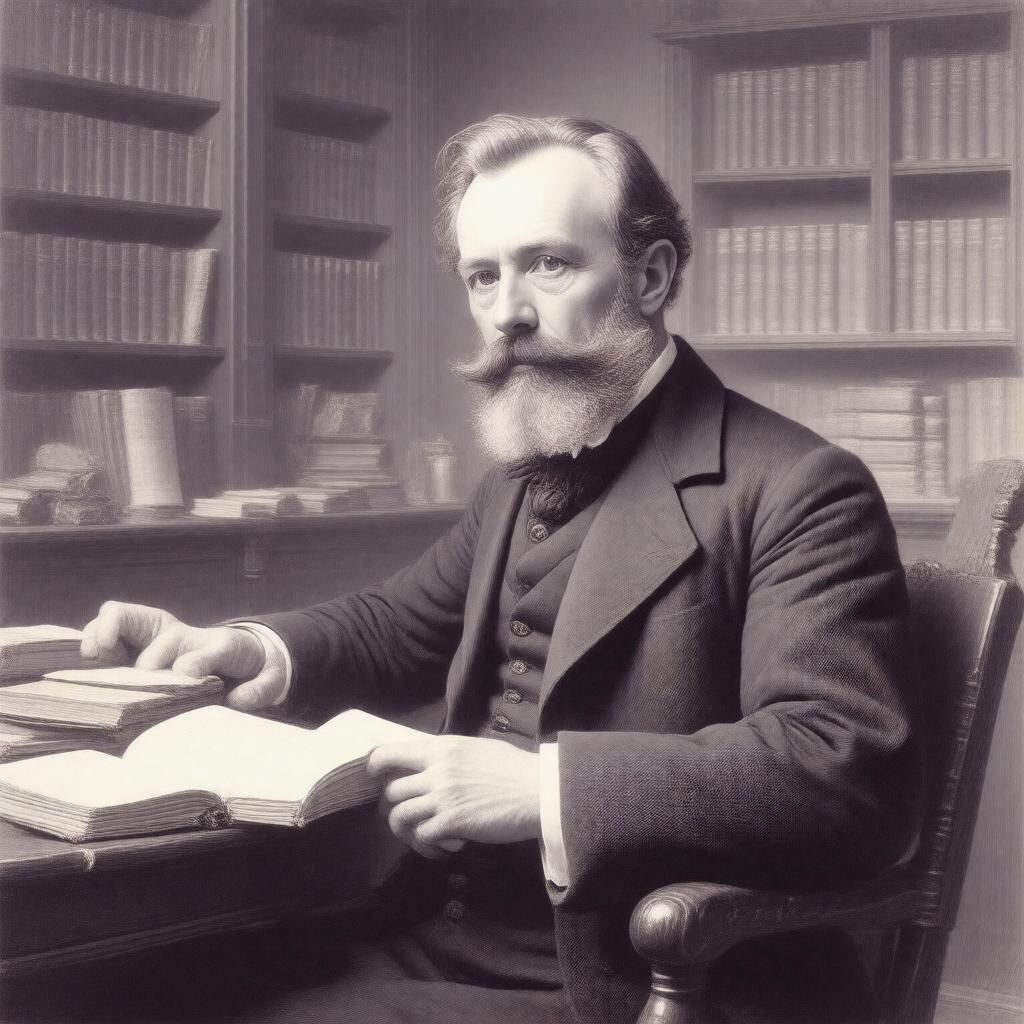 AI-created image of Walter Pater