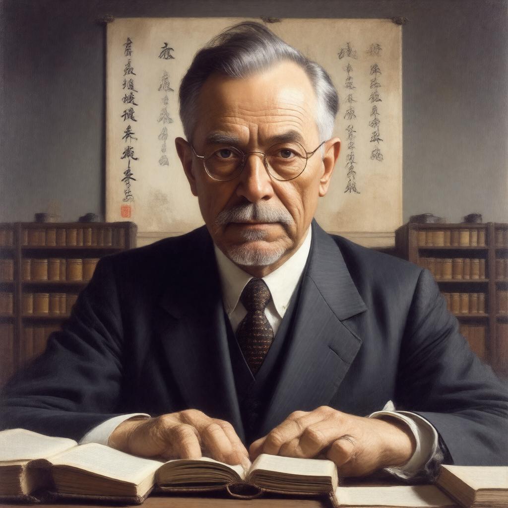 Click to view larger image AI-created image of Walter Simon