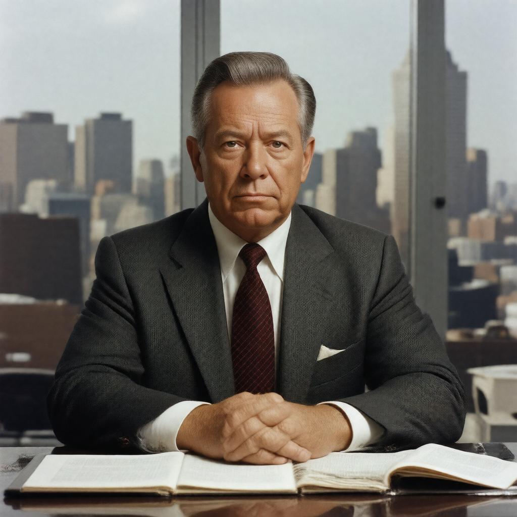 AI-created image of Walter V. Robinson