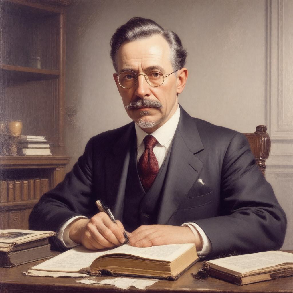 AI-created image of Walter Weyl