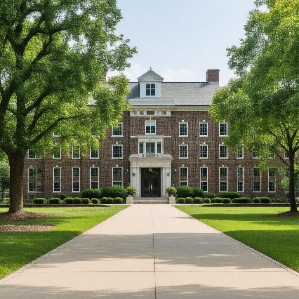 AI-created image of Walter Williams Hall