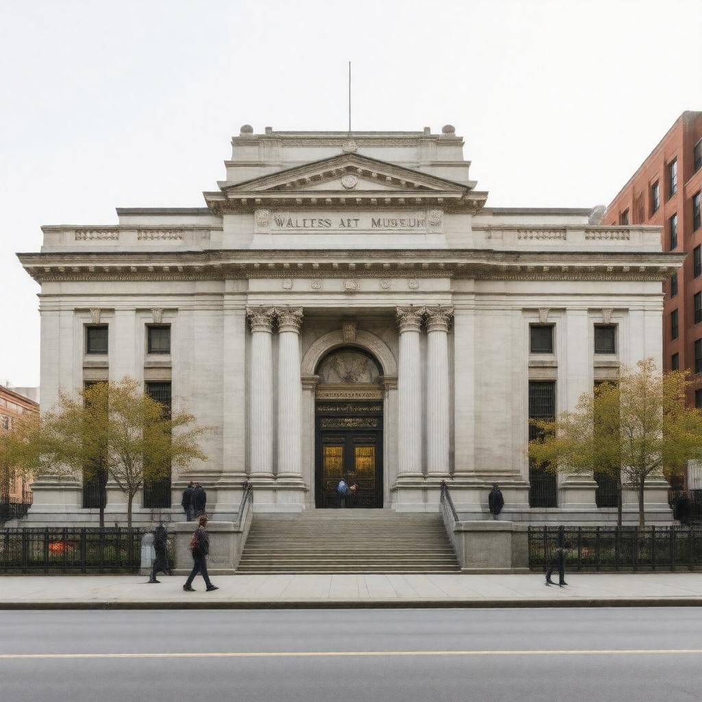 AI-created image of Walters Art Museum