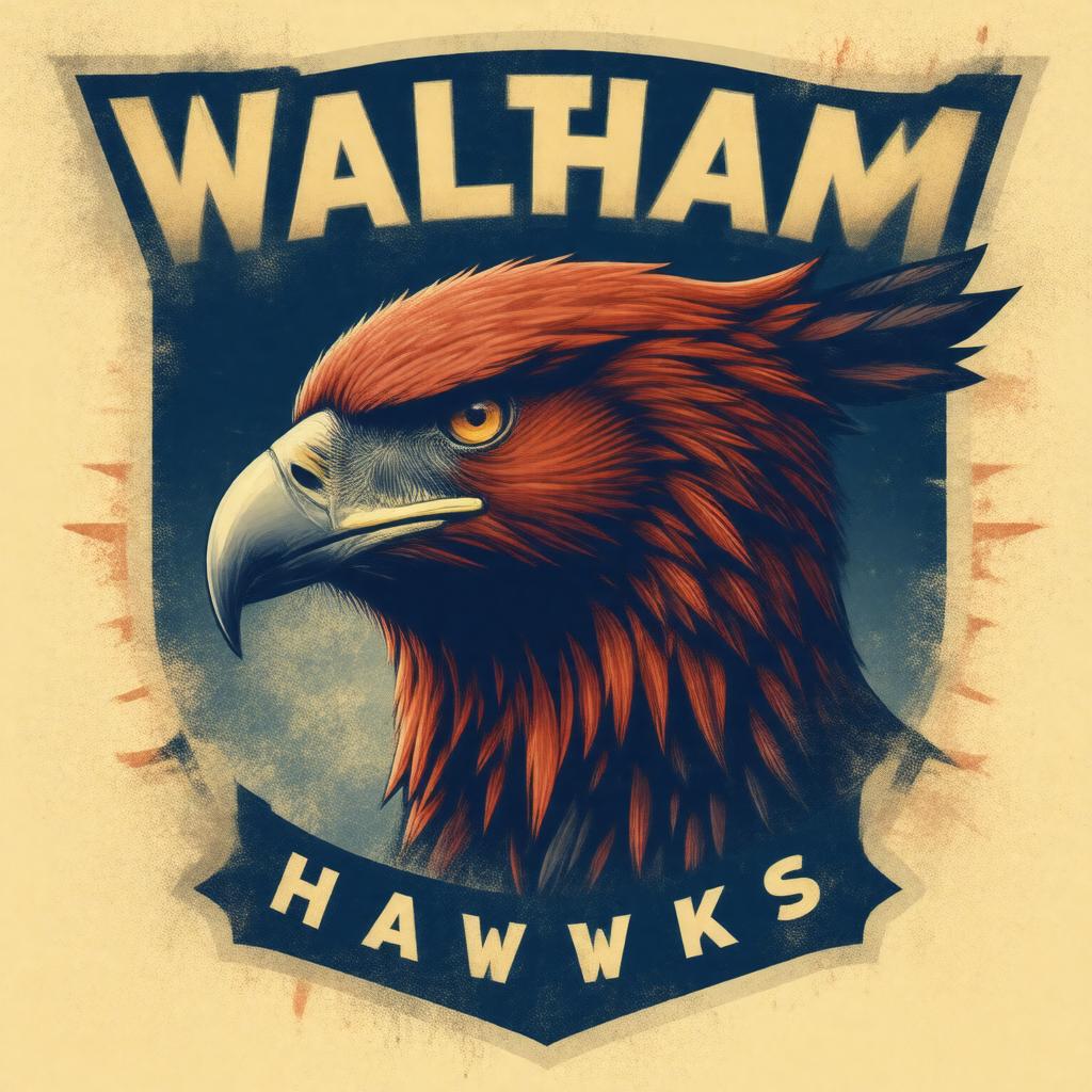 Click to view larger image AI-created image of Waltham Hawks