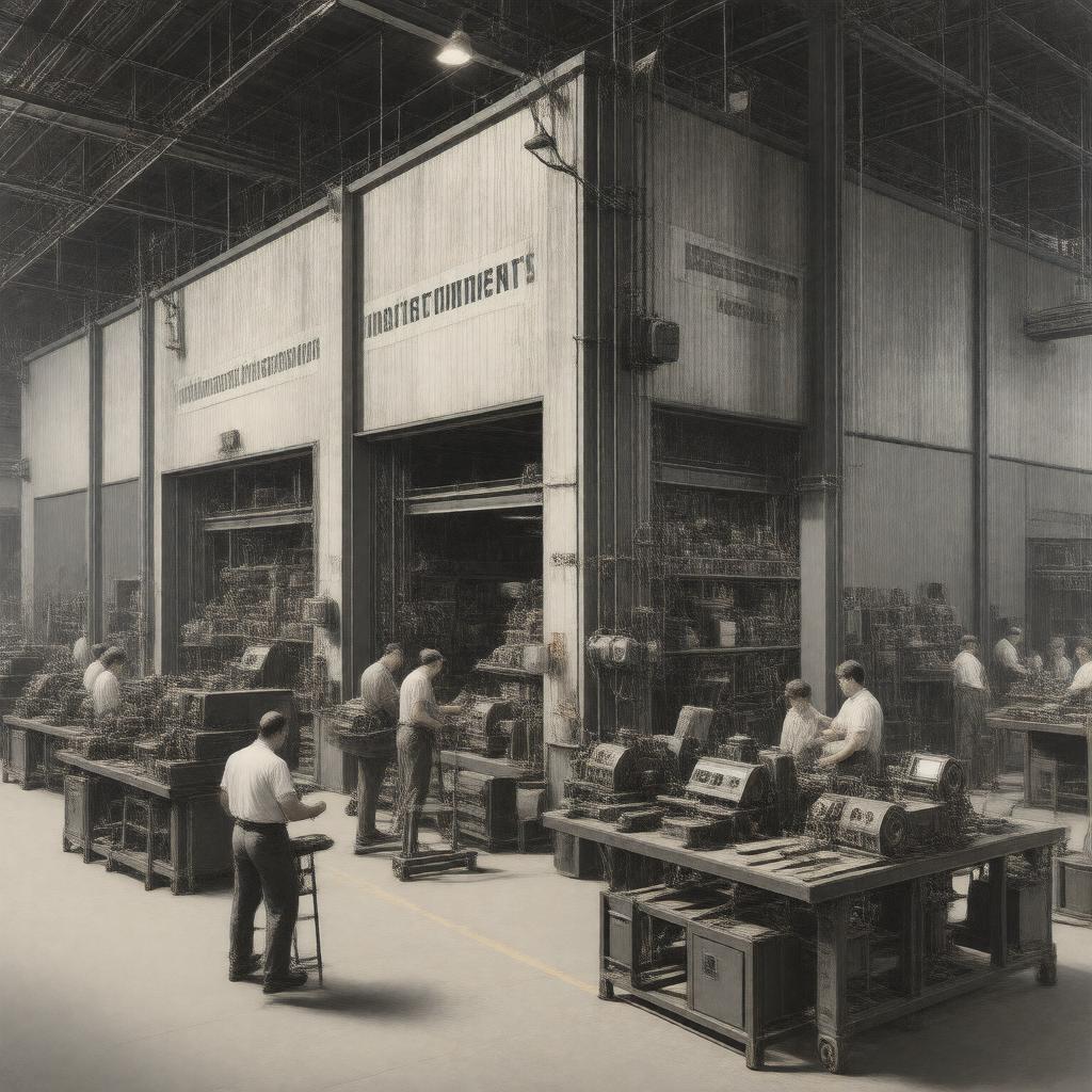 Click to view larger image AI-created image of Waltham Precision Instruments Company