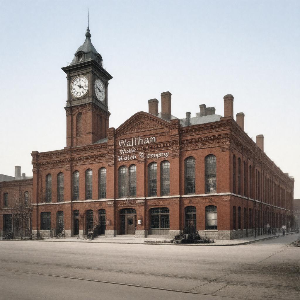 AI-created image of Waltham Watch Company