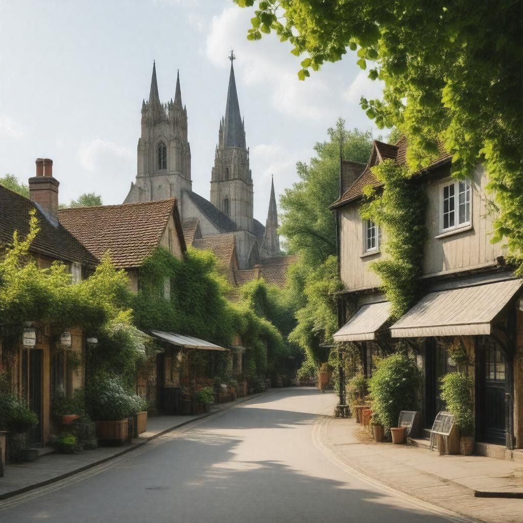 AI-created image of Walthamstow Village