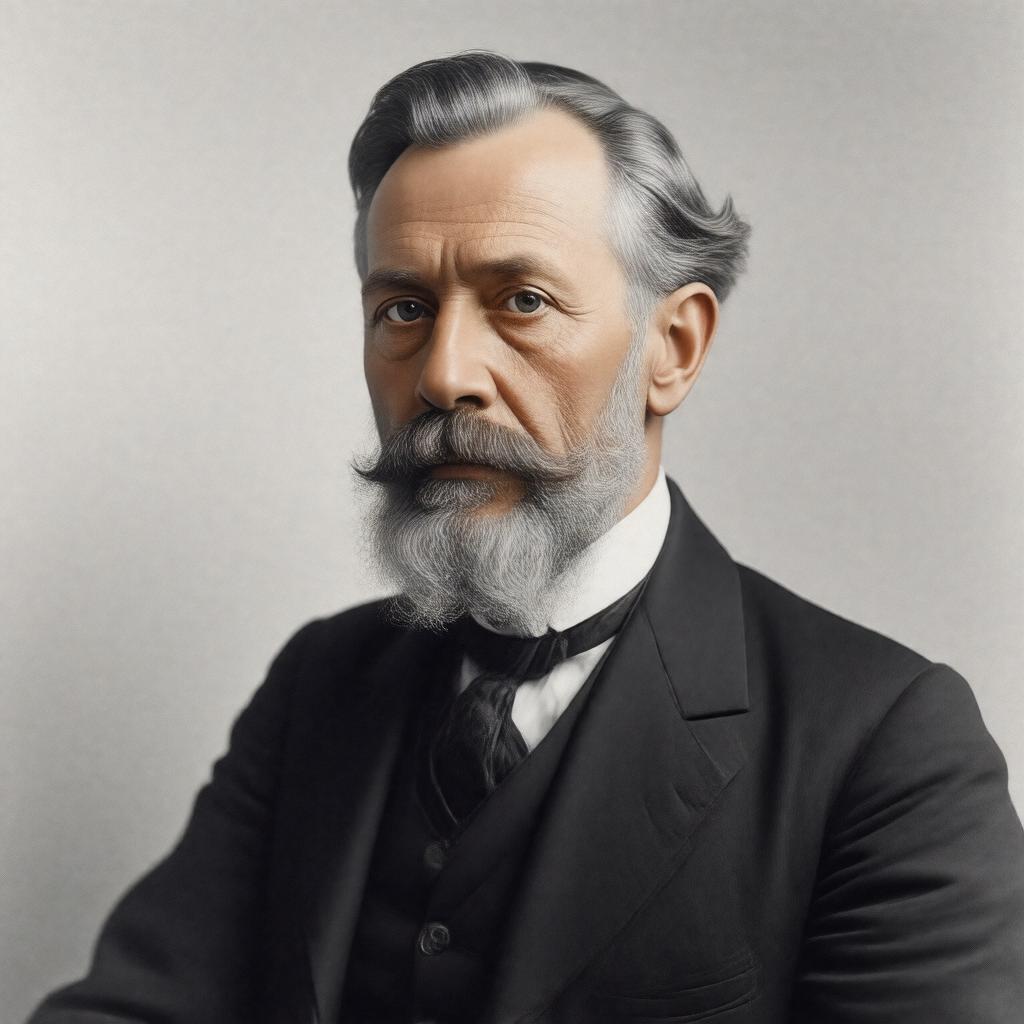 AI-created image of Walther Gerlach