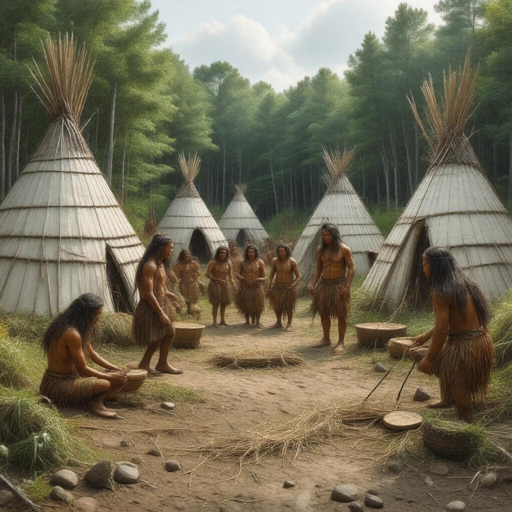 AI-created image of Wampanoag