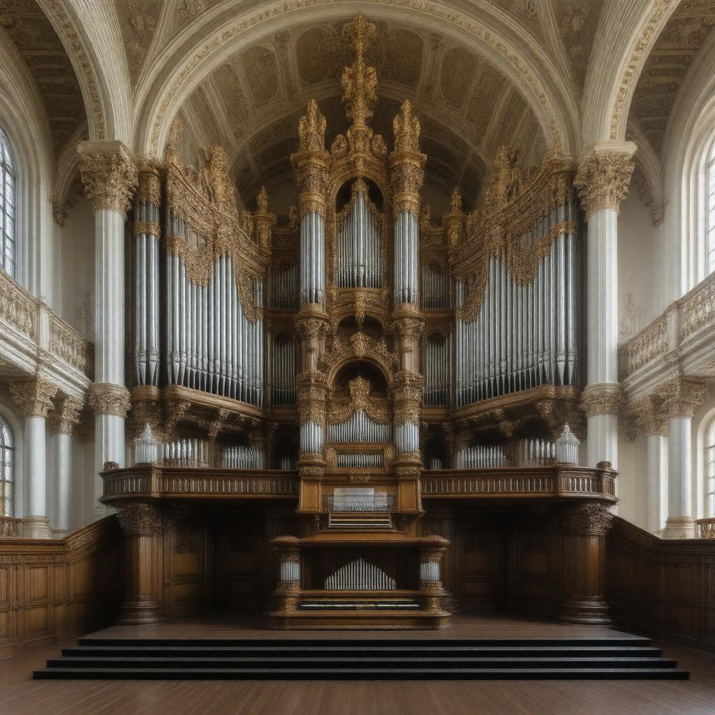 AI-created image of Wanamaker Organ