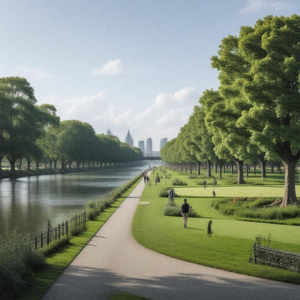 AI-created image of Wandsworth Park