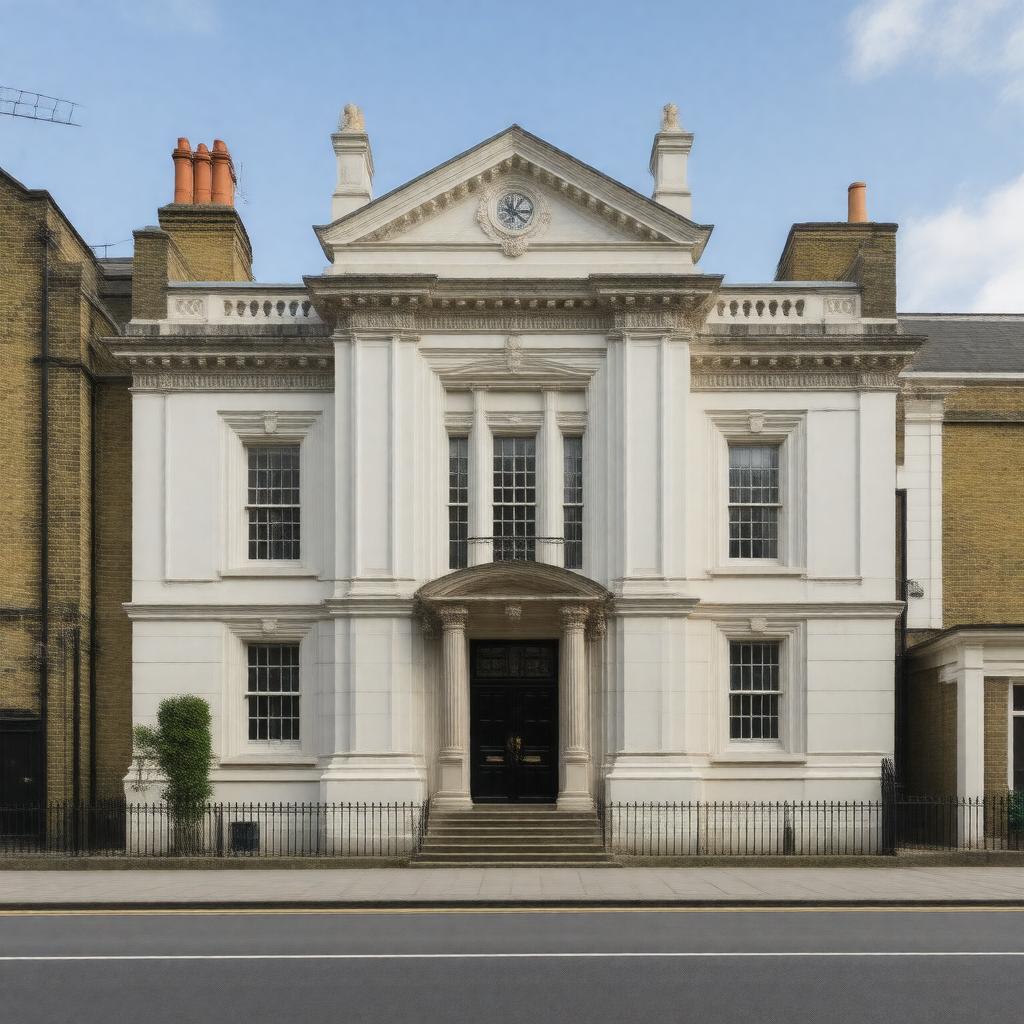 AI-created image of Wandsworth Town Hall