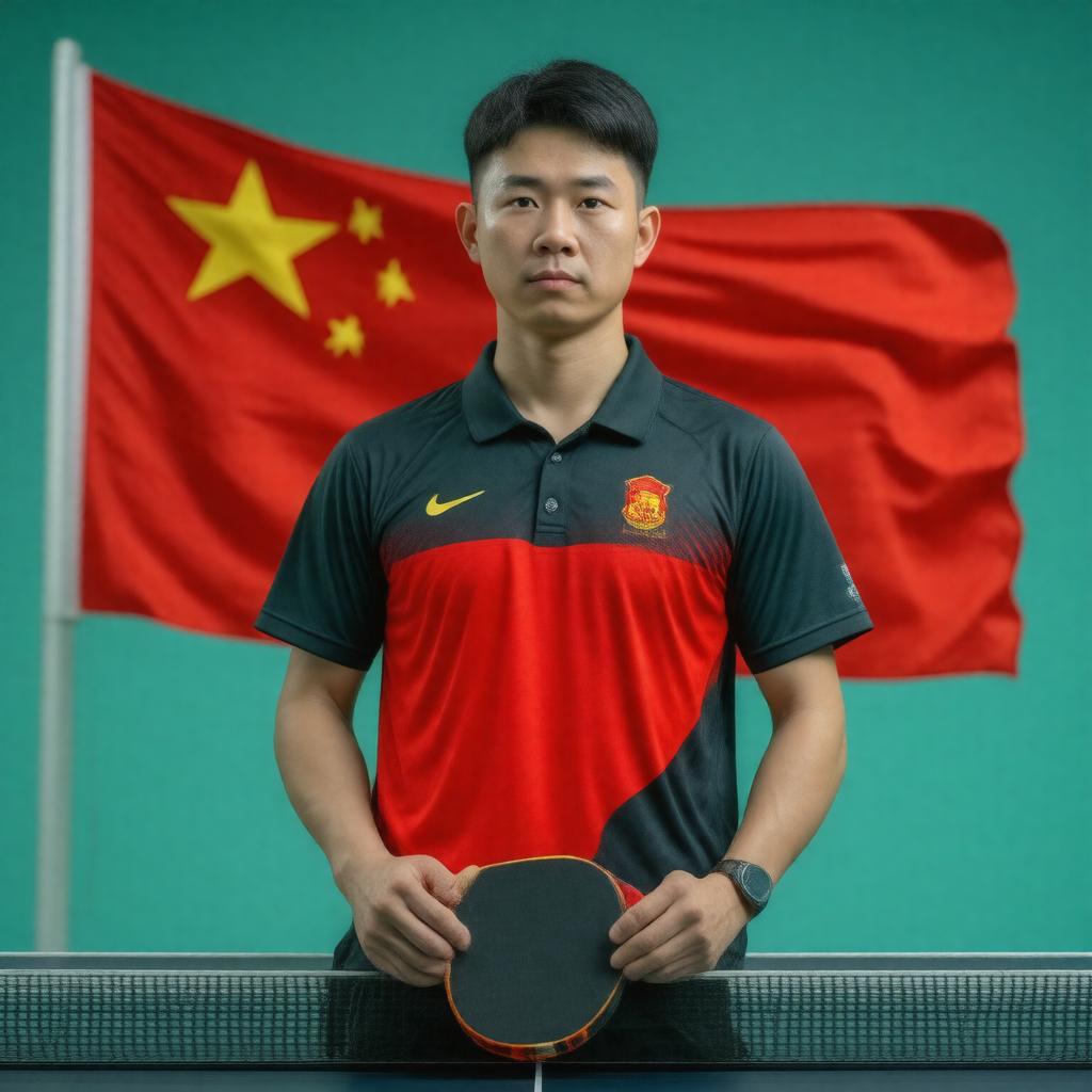 Click to view larger image AI-created image of Wang Hao