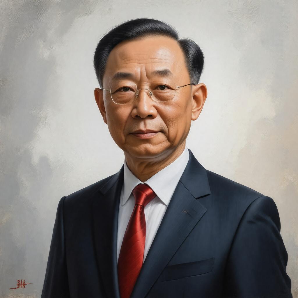 AI-created image of Wang Qishan