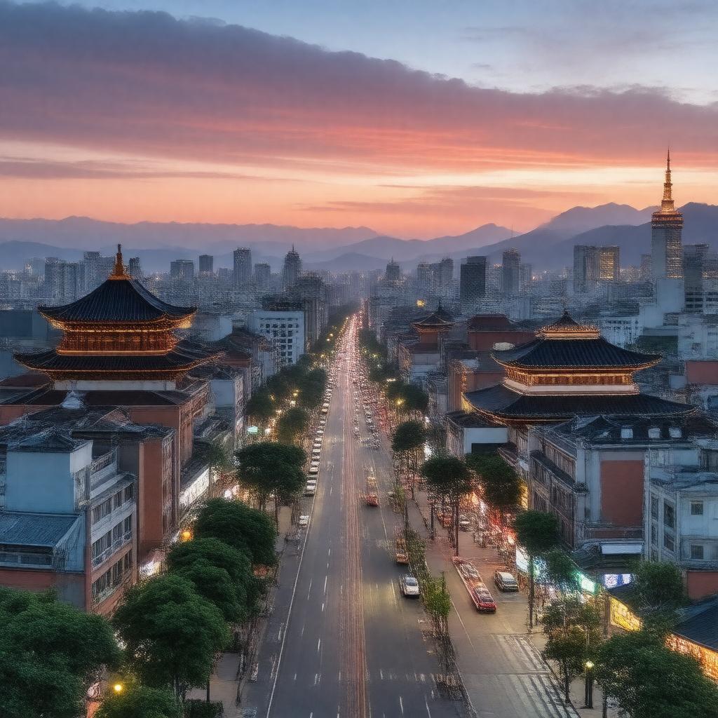 AI-created image of Wanhua District