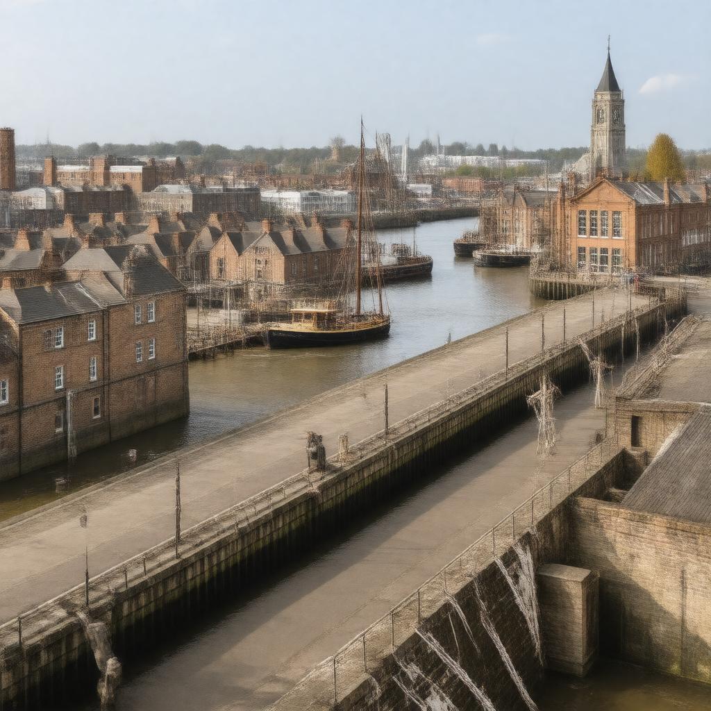 AI-created image of Wapping