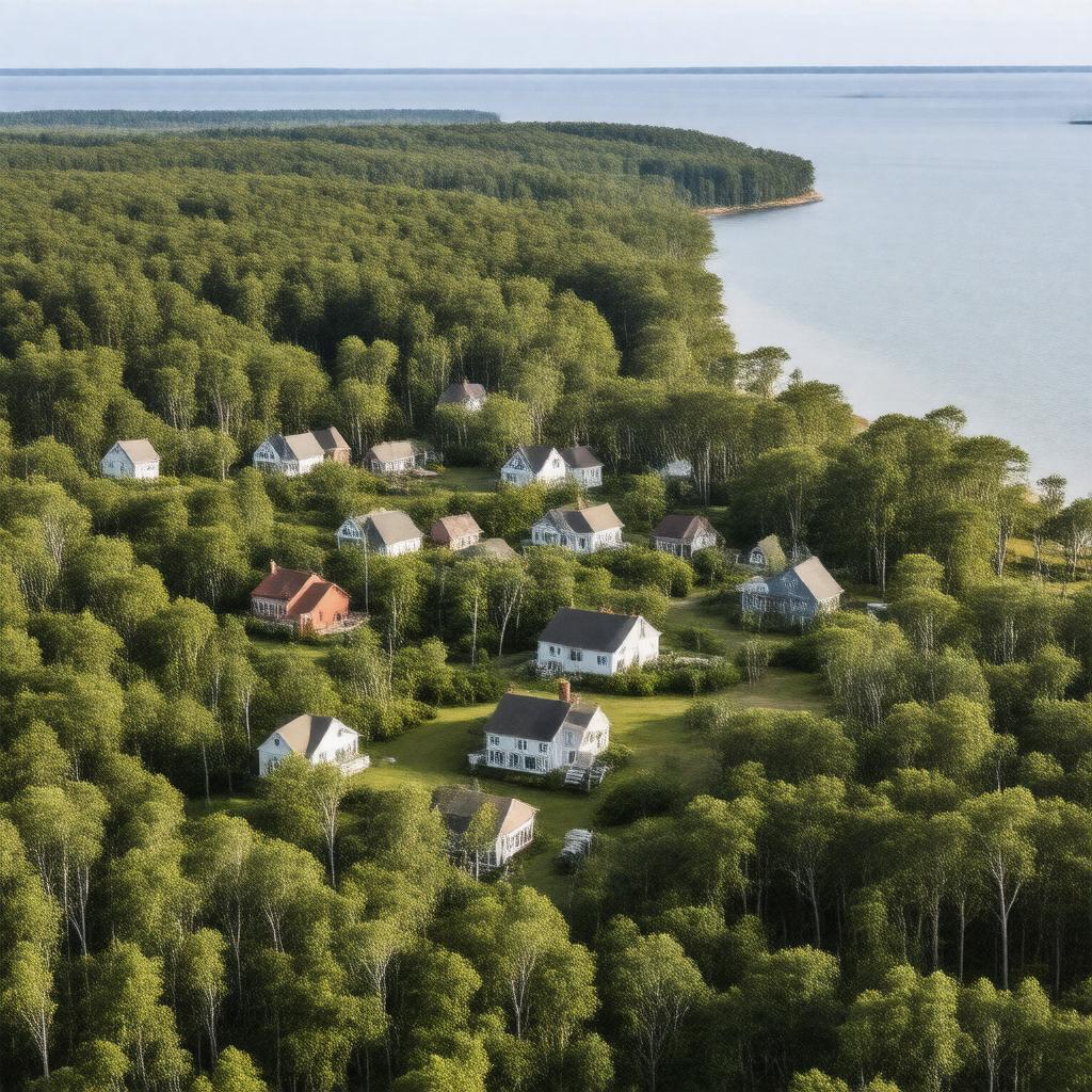 AI-created image of Waquoit